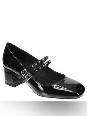 Kenneth Cole Reaction Women's Leeann Studs Mary-Jane Pumps- Size 8M